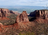 Vue sur Colorado National Monument