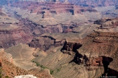 Grand Canyon vu sentier Rim Trail