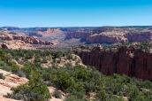 Vue d'ensemble du canyon de Betatakin à Tsegi Point Overlook, Navajo National Monument