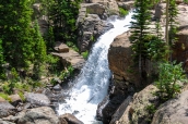Cascade Alberta Falls dans Rocky Mountain National Park, Colorado