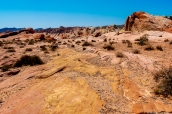Paysage aride et coloré de Valley of Fire State Park, Nevada