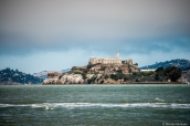 L'île prison d'Alcatraz dans la baie de San Francsico