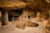 Ruines de Balcony House à Mesa Verde National Park, Colorado