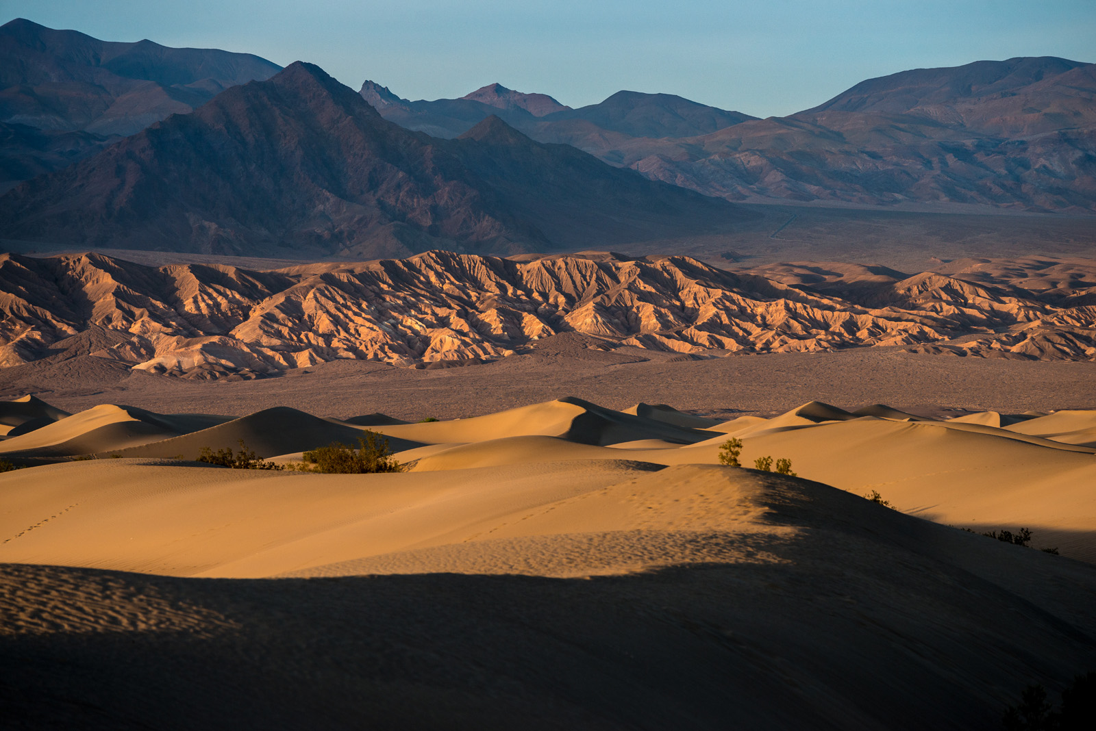 Mesquite Flat Sand Dunes, Death Valley