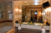 Salle de bain d'une chambre de l'hôtel Venetian à Las Vegas