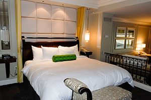 Une chambre (suite) de l'hôtel Venetian de Las Vegas