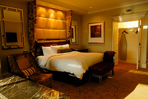 Une chambre (suite) de l'hôtel Palazzo de Las Vegas