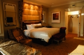 Chambre et lit très confortable de l'hôtel Palazzo à Las Vegas