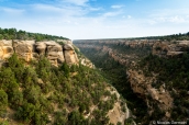 Vue sur Cliff Canyon, Mesa Verde National Park