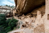 Cliff Palace pendant une visite guidée, Mesa Verde National Park