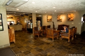 Réception et petit salon du Far View Lodge, Mesa Verde