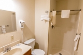Salle de bain au motel Dine Inn de Tuba City