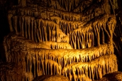 Formation "drapée" de Lehman Caves, Great Basin National Park, Nevada