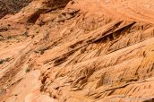 Stries et dentelle de roche dans Edmaier's Secret, Vermilion Cliffs