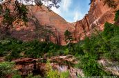 Amphithéâtre à Emerald Pools Trail, Zion