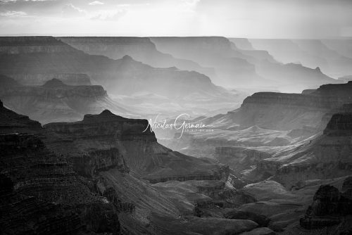 Cape Royal, Grand Canyon North Rim (N&B) - Nicolas Germain, Spirit of USA