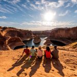 Reflection Canyon en fin d'après-midi